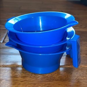 Hair color/dye/bleach mixing bowls